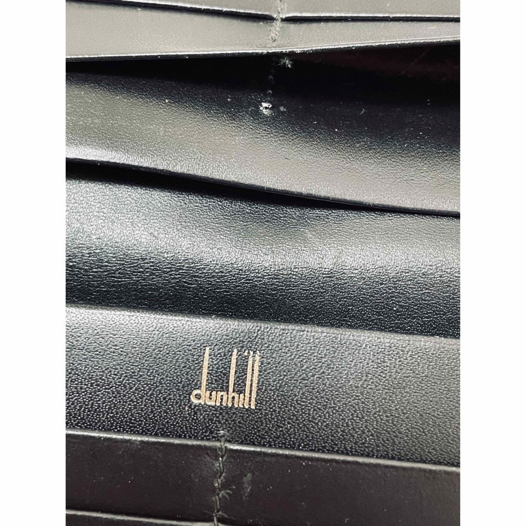 Dunhill - 【美品】ダンヒル dunhill 長財布 チャク式小銭入れ有り