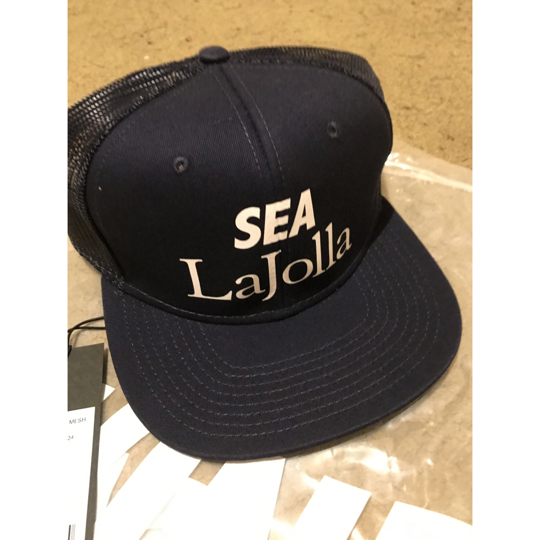 WIND AND SEA - WIND AND SEA La Jolla WDS Mesh ラホヤ ネイビーの