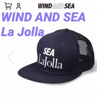 WIND AND SEA - WIND AND SEA La Jolla WDS Mesh ラホヤ ネイビーの