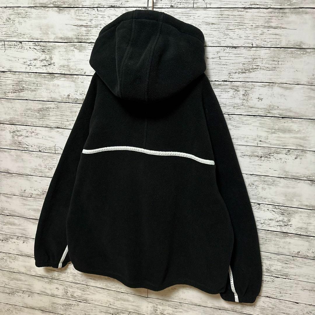 Supreme - 【人気Lサイズ】シュプリーム☆刺繍ビッグロゴ ハーフジップ