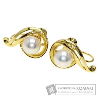 ミキモト(MIKIMOTO)のMIKIMOTO パール 真珠 イヤリング K18YG レディース(イヤリング)