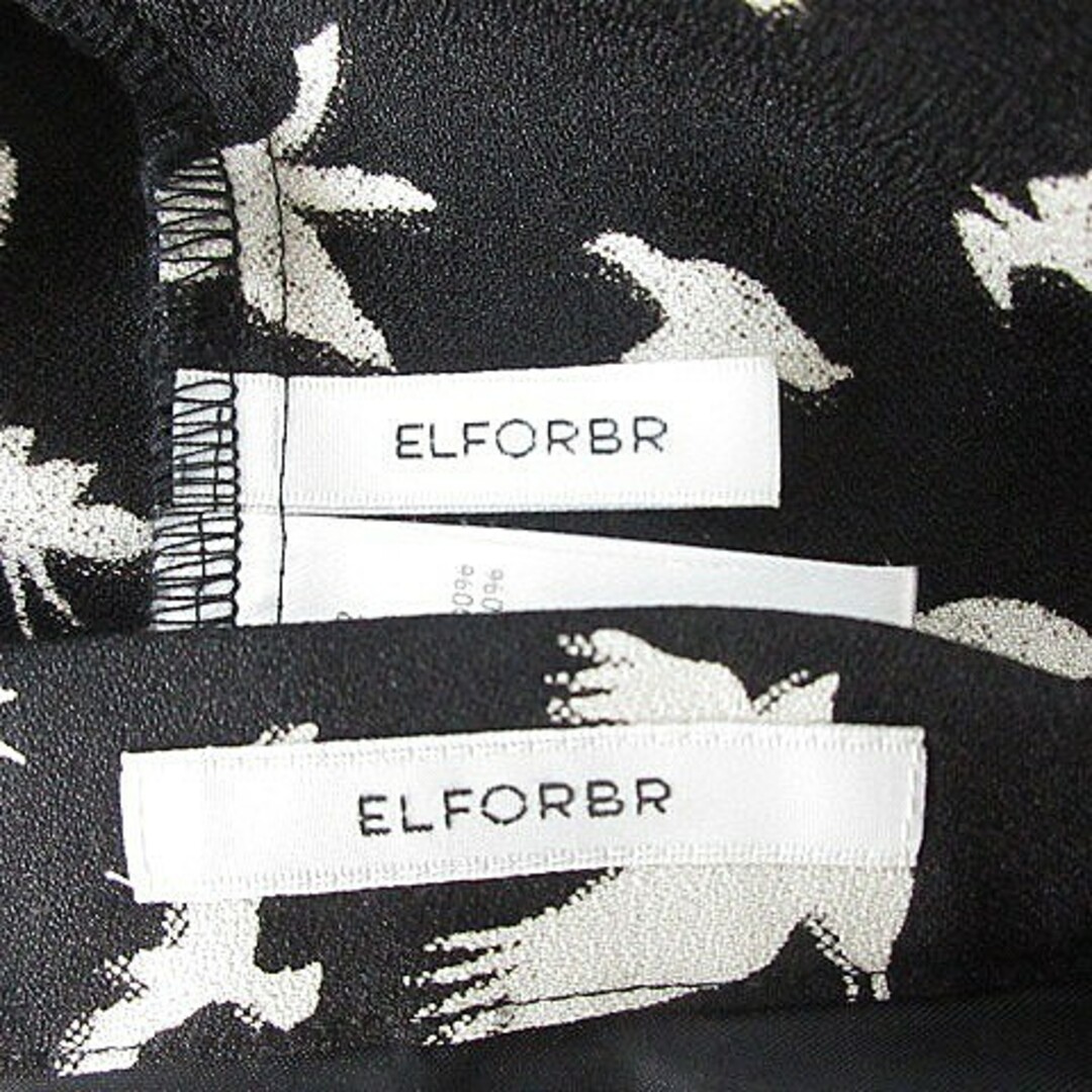 ELFORBR(エルフォーブル)のエルフォーブル セットアップ カットソー ノースリーブ スカート ひざ丈 38 レディースのトップス(カットソー(半袖/袖なし))の商品写真