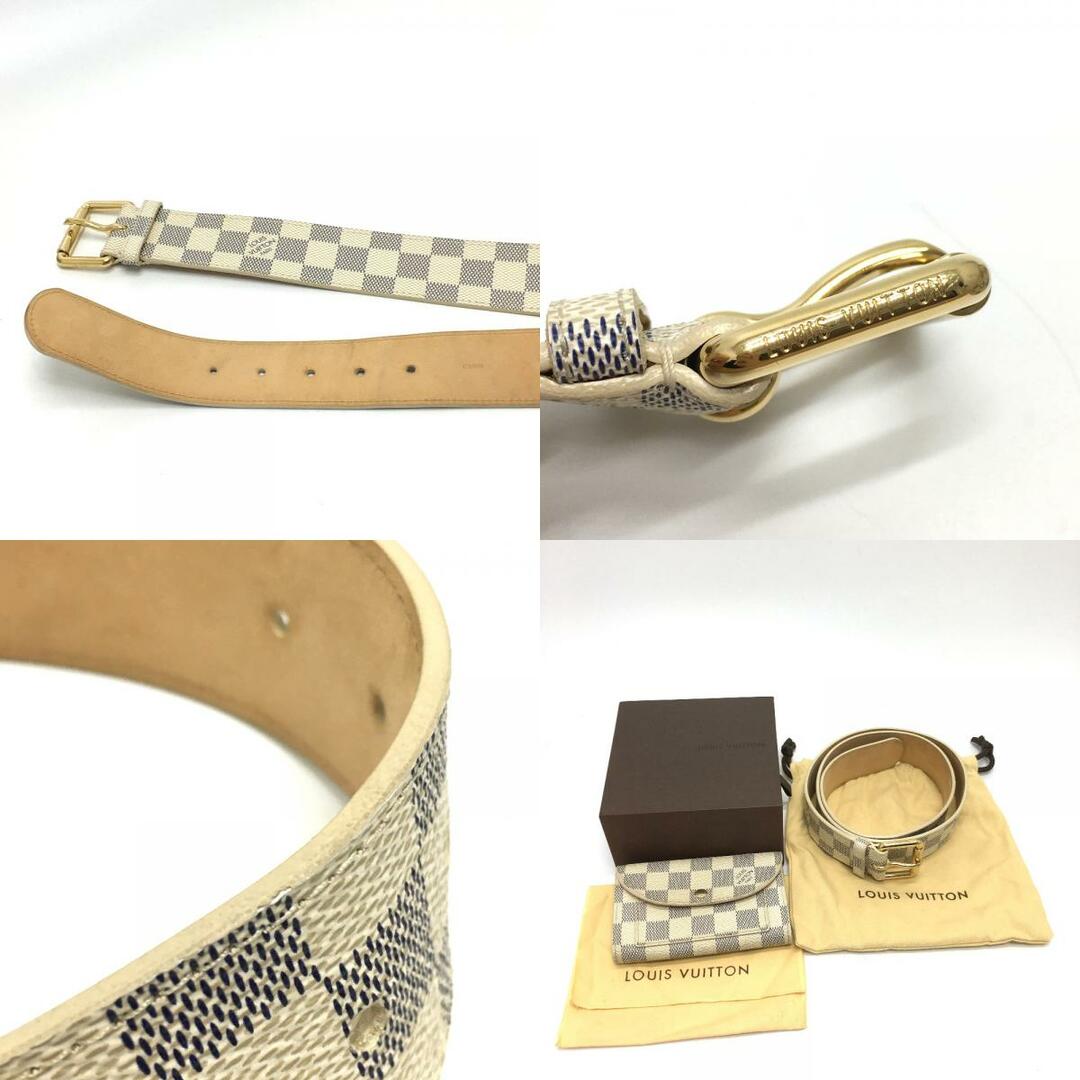 ルイヴィトン LOUIS VUITTON サンチュール ポシェット ソロ M9835  カバン  ウエストバッグ ダミエアズールキャンバス ホワイト 9