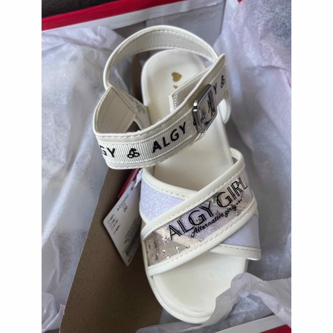 ALGY(アルジー)のアルジー😎✨サンダル キッズ/ベビー/マタニティのキッズ靴/シューズ(15cm~)(サンダル)の商品写真