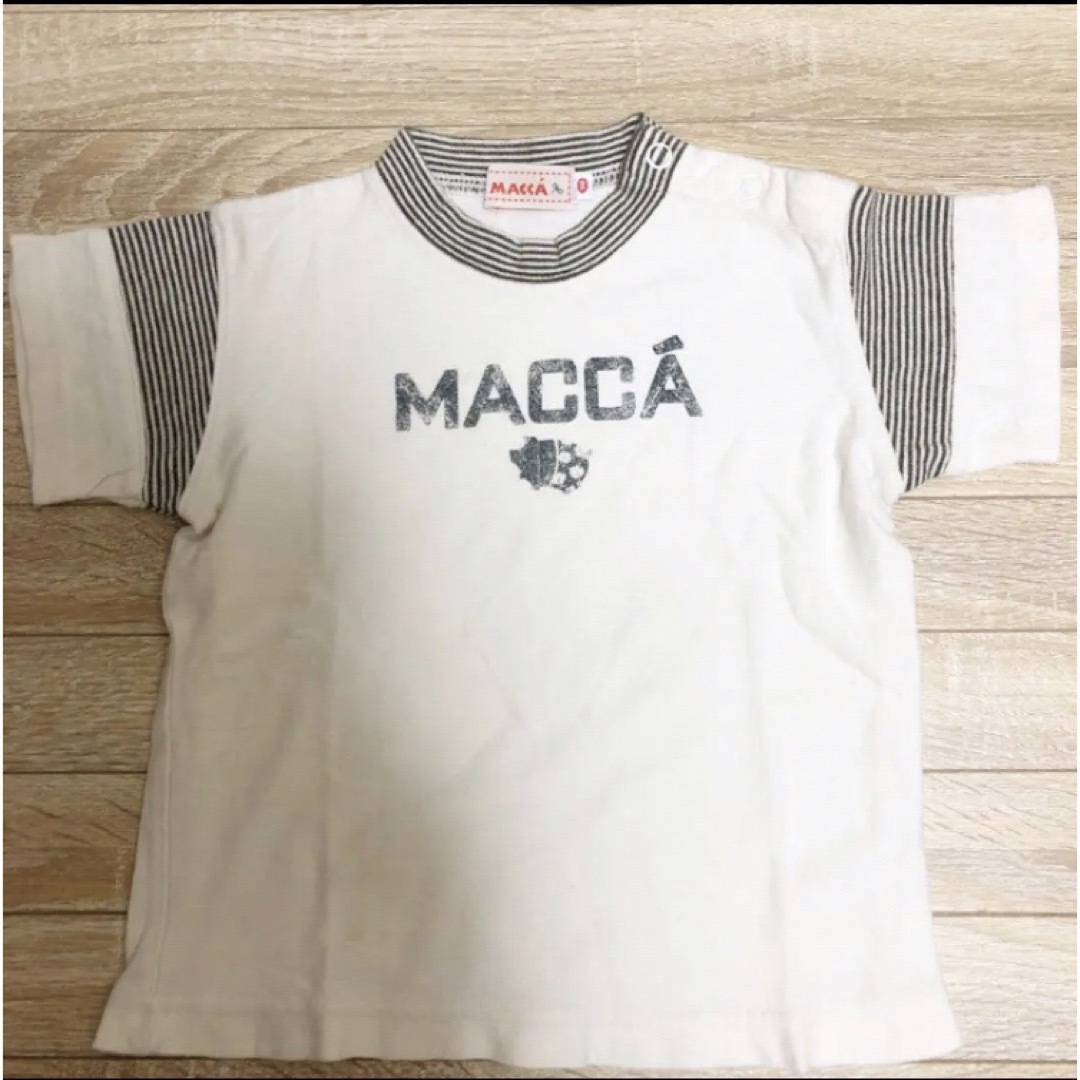 mikihouse(ミキハウス)の【姉妹ブランド】MACAA☆Tシャツ キッズ/ベビー/マタニティのキッズ服男の子用(90cm~)(Tシャツ/カットソー)の商品写真