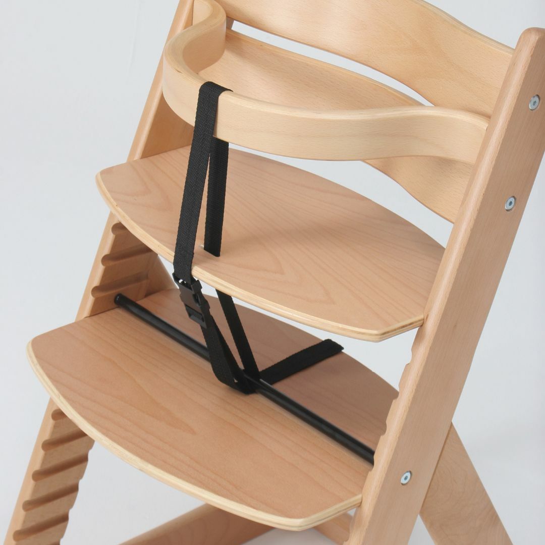 ベビーチェア/子供椅子 落下防止ベルト付 ナチュラル