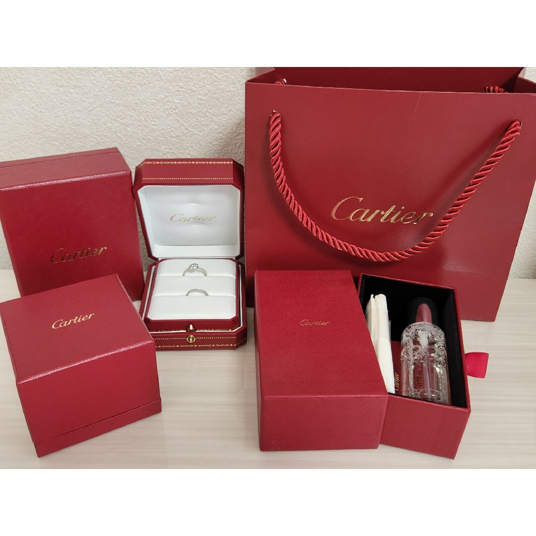 Cartier(カルティエ)のCartier 指輪 ２セット レディースのアクセサリー(リング(指輪))の商品写真