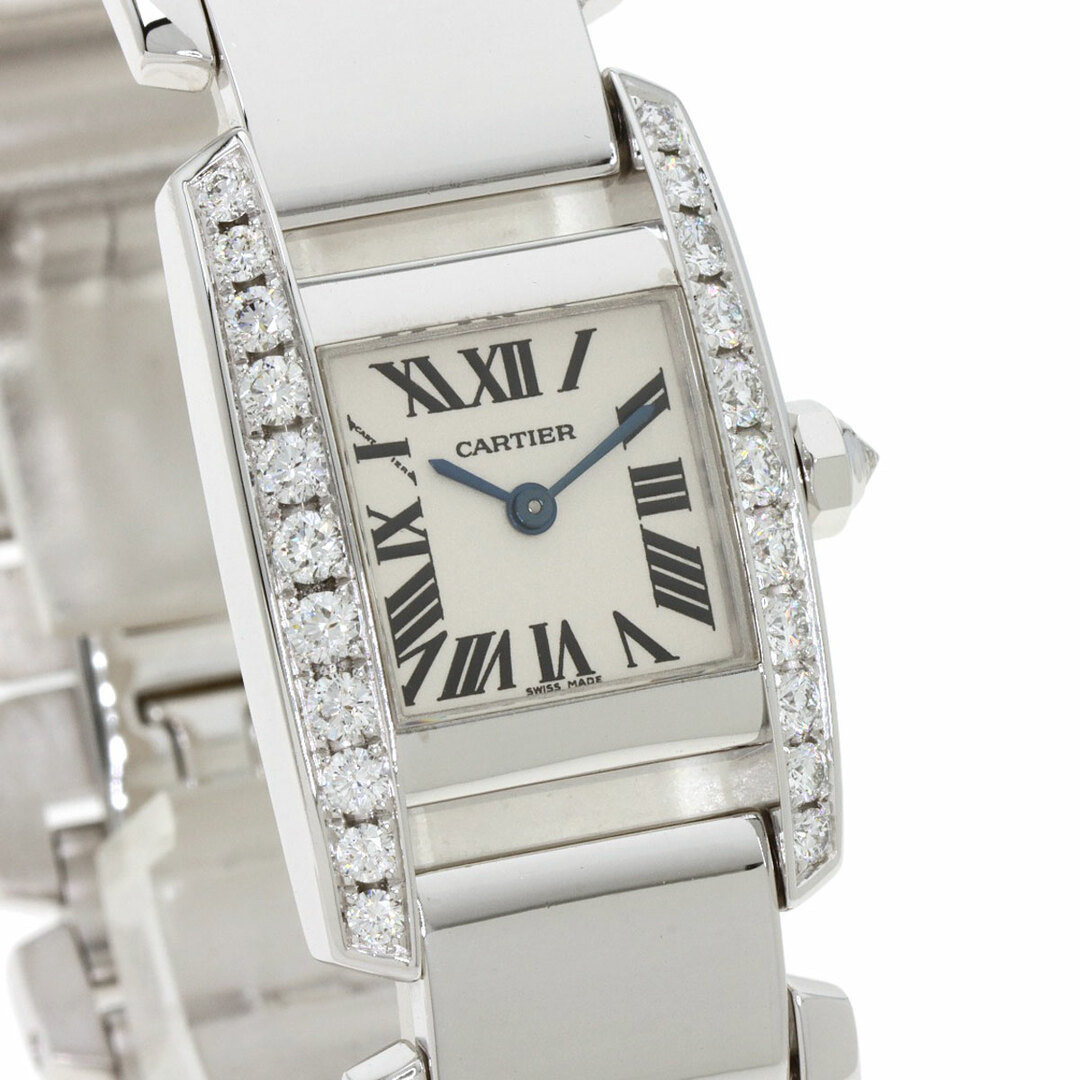 Cartier(カルティエ)のCARTIER WE70039H タンキッシムMM ダイヤモンドベゼル 腕時計 K18WG K18WG ダイヤモンド レディース レディースのファッション小物(腕時計)の商品写真