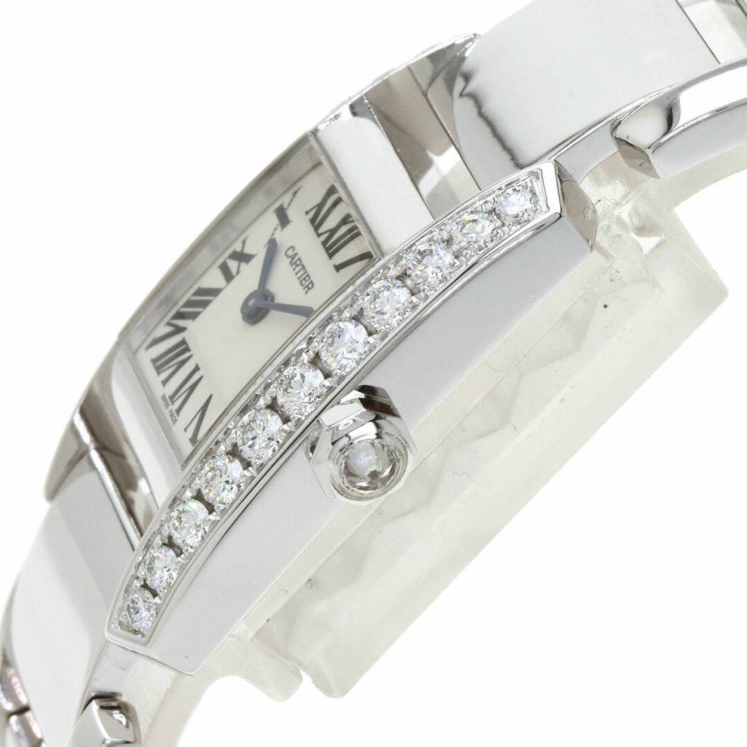 Cartier(カルティエ)のCARTIER WE70039H タンキッシムMM ダイヤモンドベゼル 腕時計 K18WG K18WG ダイヤモンド レディース レディースのファッション小物(腕時計)の商品写真