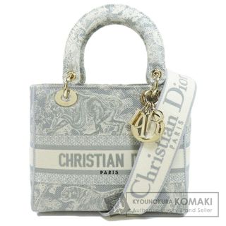 ディオール(Christian Dior) ハンドバッグ(レディース)(グレー/灰色系