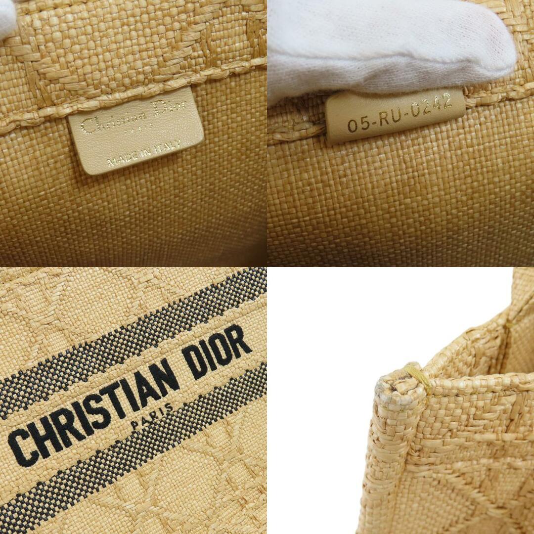 CHRISTIAN DIOR ブックトート スモール ハンドバッグ キャンバス レディース