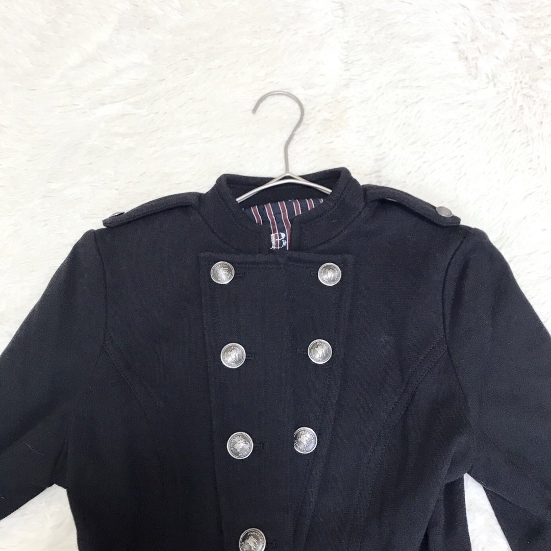 美品 BURBERRY BLUE LABEL ナポレオンジャケット ブルゾン-