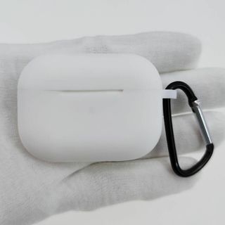 AirPods Pro シリコンケース (02) ホワイト(モバイルケース/カバー)