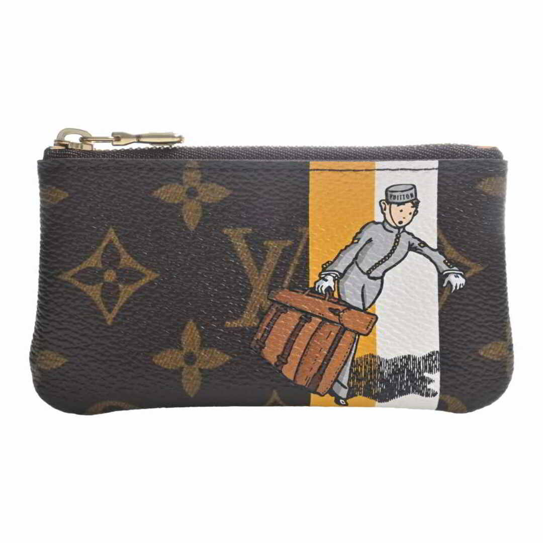 LOUIS VUITTON ルイヴィトン モノグラム グルーム ポシェット クレ コインケース M60033 ブラウン/マルチカラー by