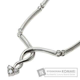 ミキモト(MIKIMOTO)のMIKIMOTO ダイヤモンド ネックレス K18WG レディース(ネックレス)