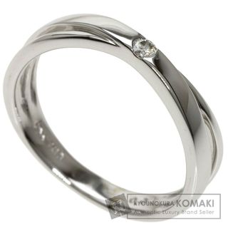 スタージュエリー(STAR JEWELRY)のSTAR JEWELRY 1P ダイヤモンド リング・指輪 K18WG レディース(リング(指輪))