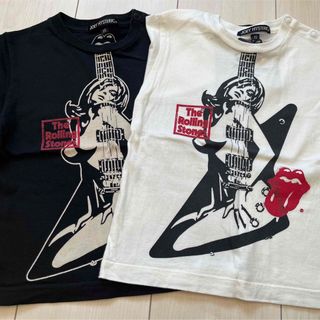 ジョーイヒステリック(JOEY HYSTERIC)のギターガール白黒(Tシャツ/カットソー)