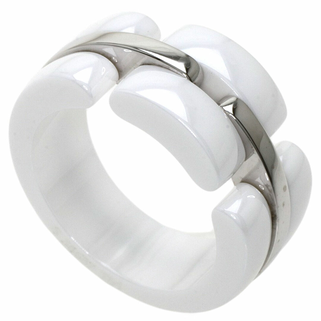 CHANEL ウルトラリング ホワイト セラミック #54 リング・指輪 K18WG セラミック レディース