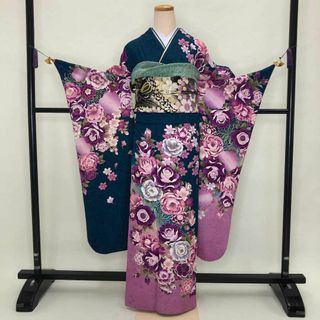 振袖(ブルー・ネイビー/青色系)の通販 200点以上(レディース) | お