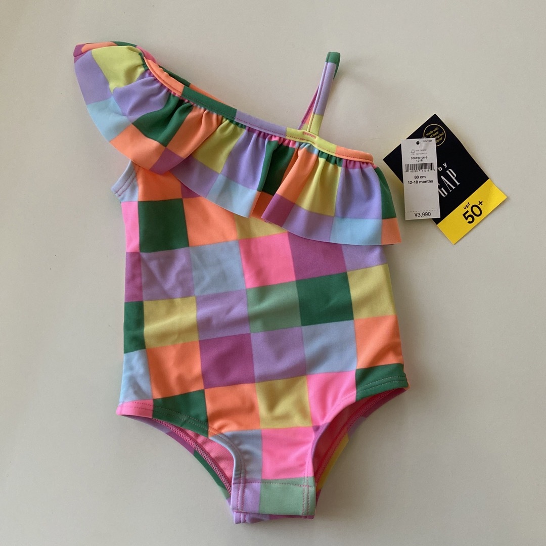 babyGAP(ベビーギャップ)のbaby gap 水着 女の子 80 キッズ/ベビー/マタニティのベビー服(~85cm)(水着)の商品写真