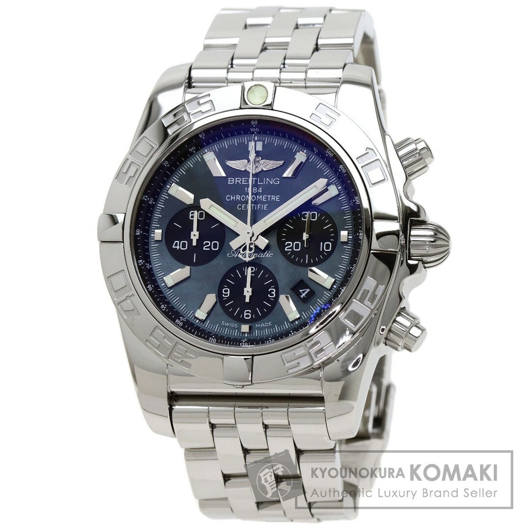 BREITLING AB0111 クロノマット44 400本日本限定 腕時計 SS SS メンズ