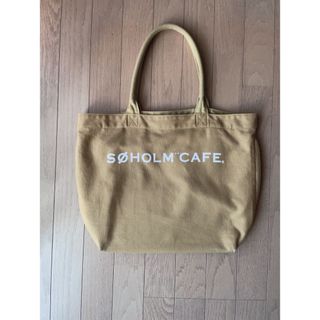 アクタス(ACTUS)のSOHOLM CAFE スーホルムバッグ ビッグ ベージュ(トートバッグ)