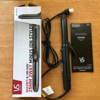 ヴィダルサスーン(VS)のVidal Sassoon マイナスイオン2WAYヘアアイロン VSI-2550(ヘアアイロン)