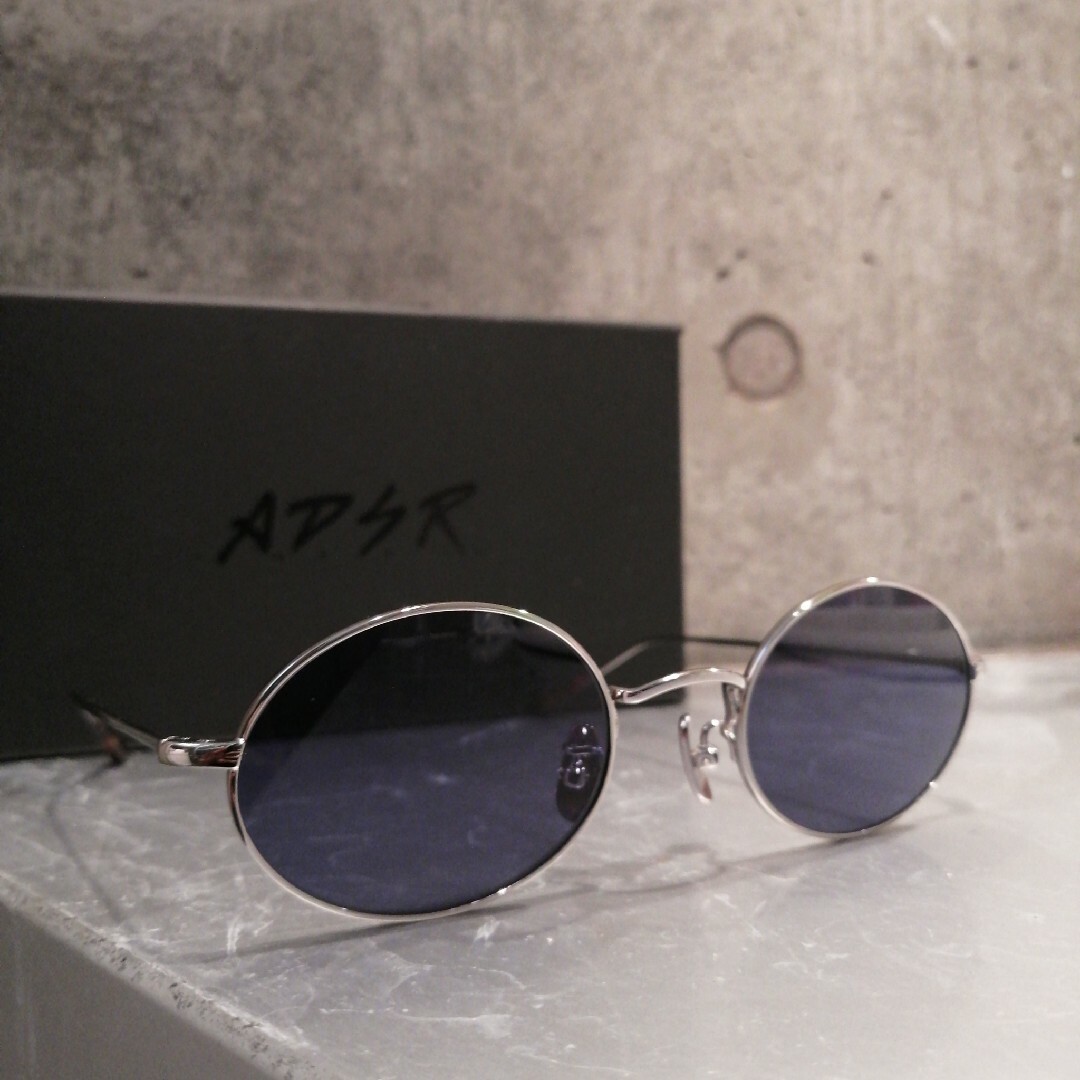 【美品 高級モデル】A.D.S.R. wolff02 サングラス 丸メガネ | フリマアプリ ラクマ