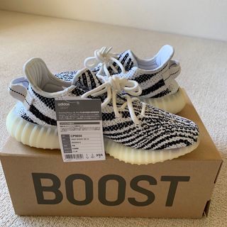 イージー(YEEZY（adidas）)のYEEZY BOOST 350 V2 ZEBRA 25.5cm(スニーカー)