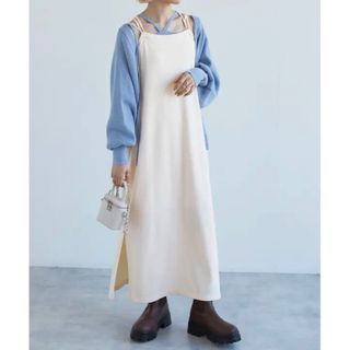 ダブルクローゼット(w closet)のw closet/【マルチウェイ】ポンチキャミワンピース(ロングワンピース/マキシワンピース)