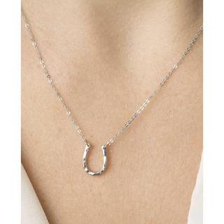 トゥモローランド(TOMORROWLAND)の【 U design necklace】#078 S925(ネックレス)