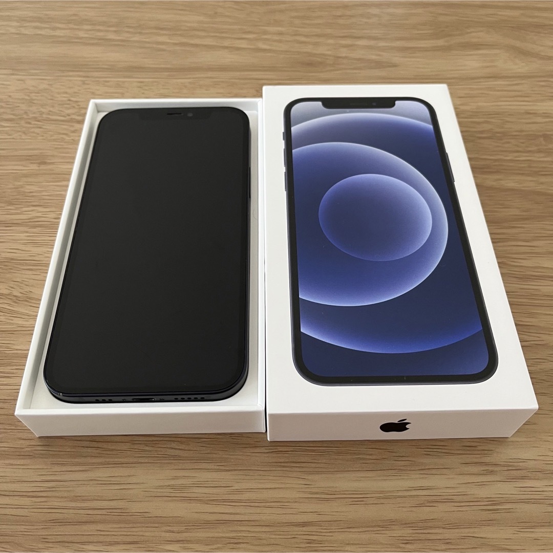 箱.説明書付き.SIMフリー.残債なし iPhone12 128GB ブラック 在庫あり