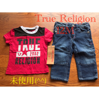 トゥルーレリジョン(True Religion)のトゥルーレリジョン　子供服　Tシャツとズボン　12M(Ｔシャツ)