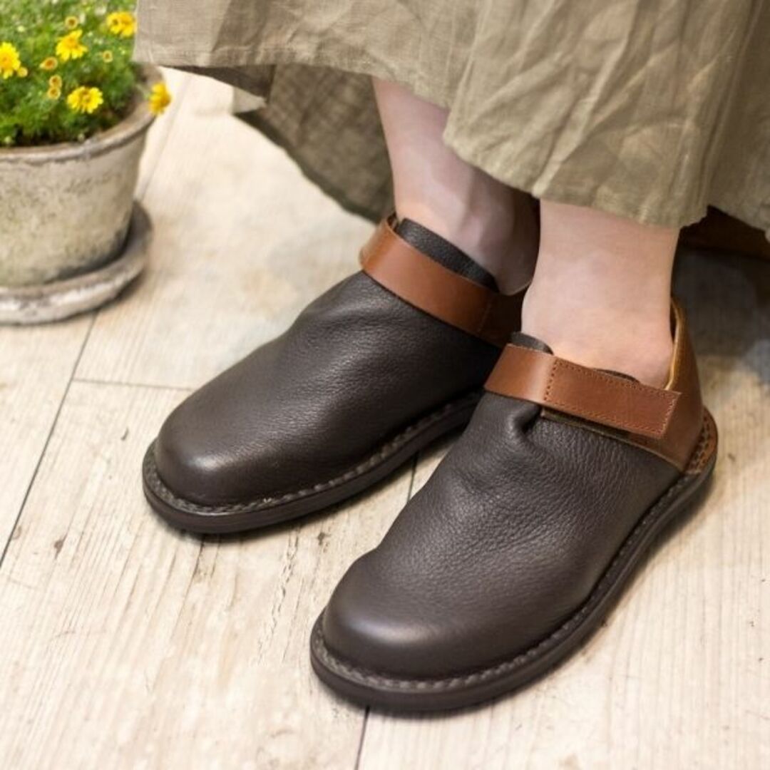 未使用 trippen BEUTEL レザーシューズ 37-