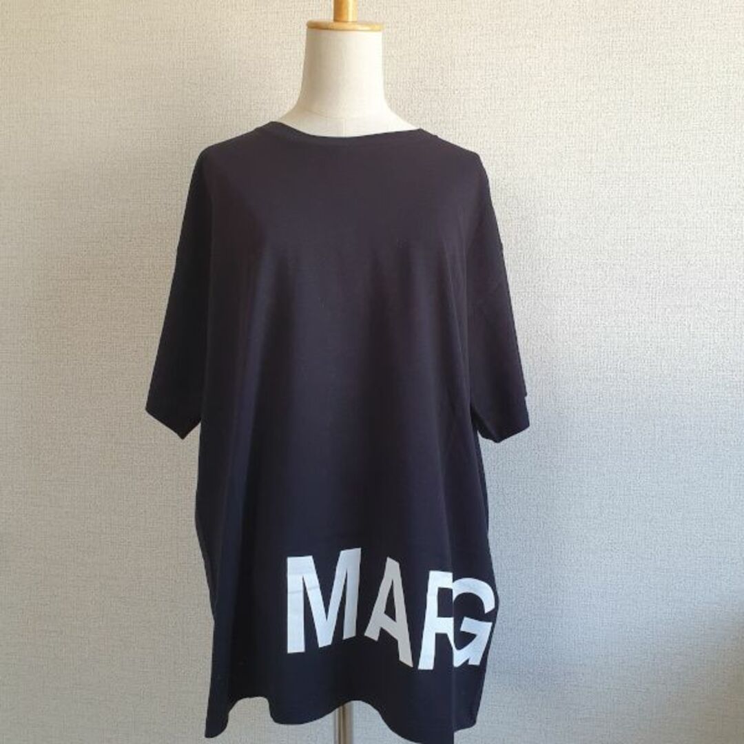 【新品・未使用】MM6 Maison MargielaキッズTシャツ　黒　16Y