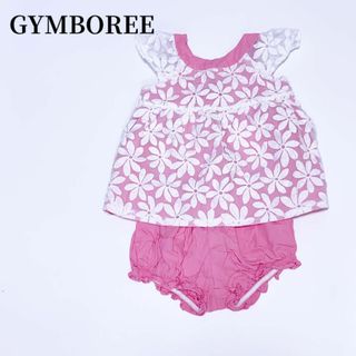 ジンボリー(GYMBOREE)のGYMBOREEジンボリー花柄レースセットアップ子供服ベビー服(Tシャツ/カットソー)