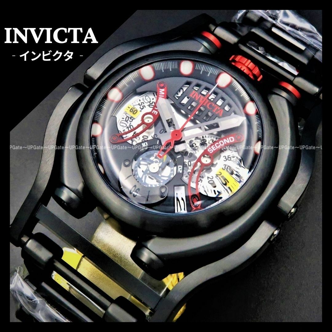 INVICTA - 圧倒的デザイン性☆クロノグラフ INVICTA Sea Hunter 41718