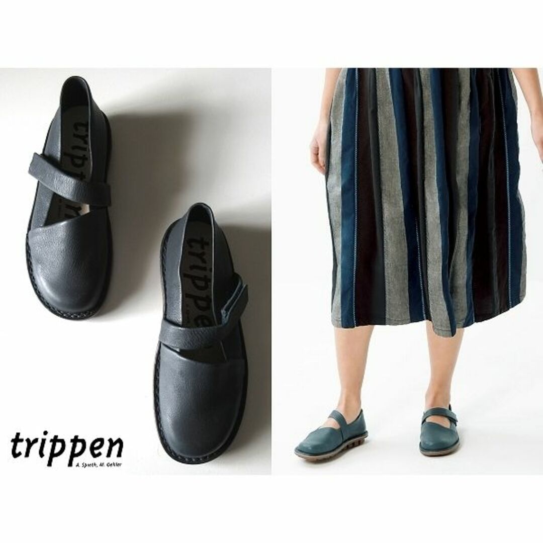 trippen - 未使用 定価53900円 トリッペン エルクレザーストラップ