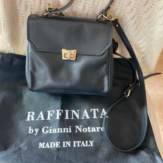 ■RAFFINATA　madeITALYショルダーバック（ベージュ）レディース