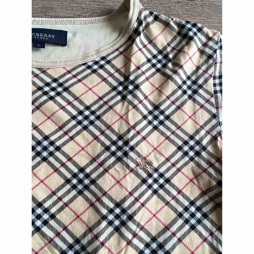 BURBERRY(バーバリー)のバーバリー　レディース　チェック　半袖　Tシャツ　ルームウェア　パジャマ上下　 レディースのルームウェア/パジャマ(パジャマ)の商品写真
