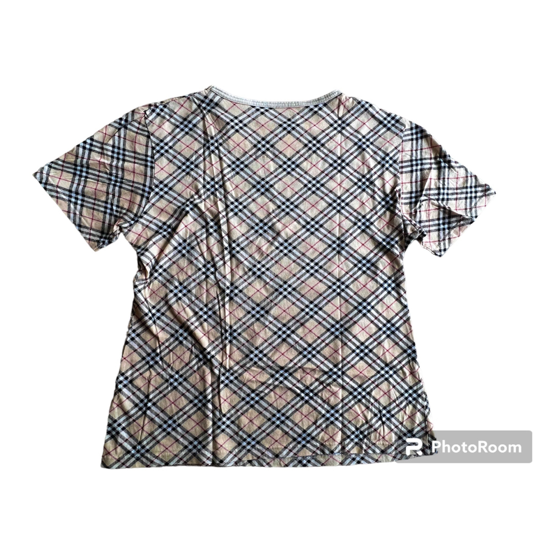 BURBERRY(バーバリー)のバーバリー　レディース　チェック　半袖　Tシャツ　ルームウェア　パジャマ上下　 レディースのルームウェア/パジャマ(パジャマ)の商品写真