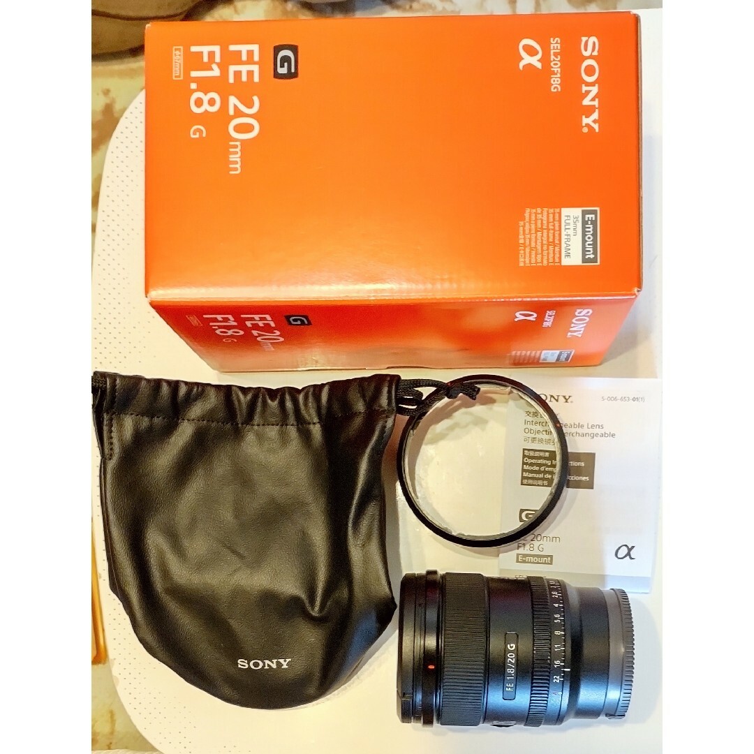Sony FE 20mm F1.8 G SEL20F18G ソニー-