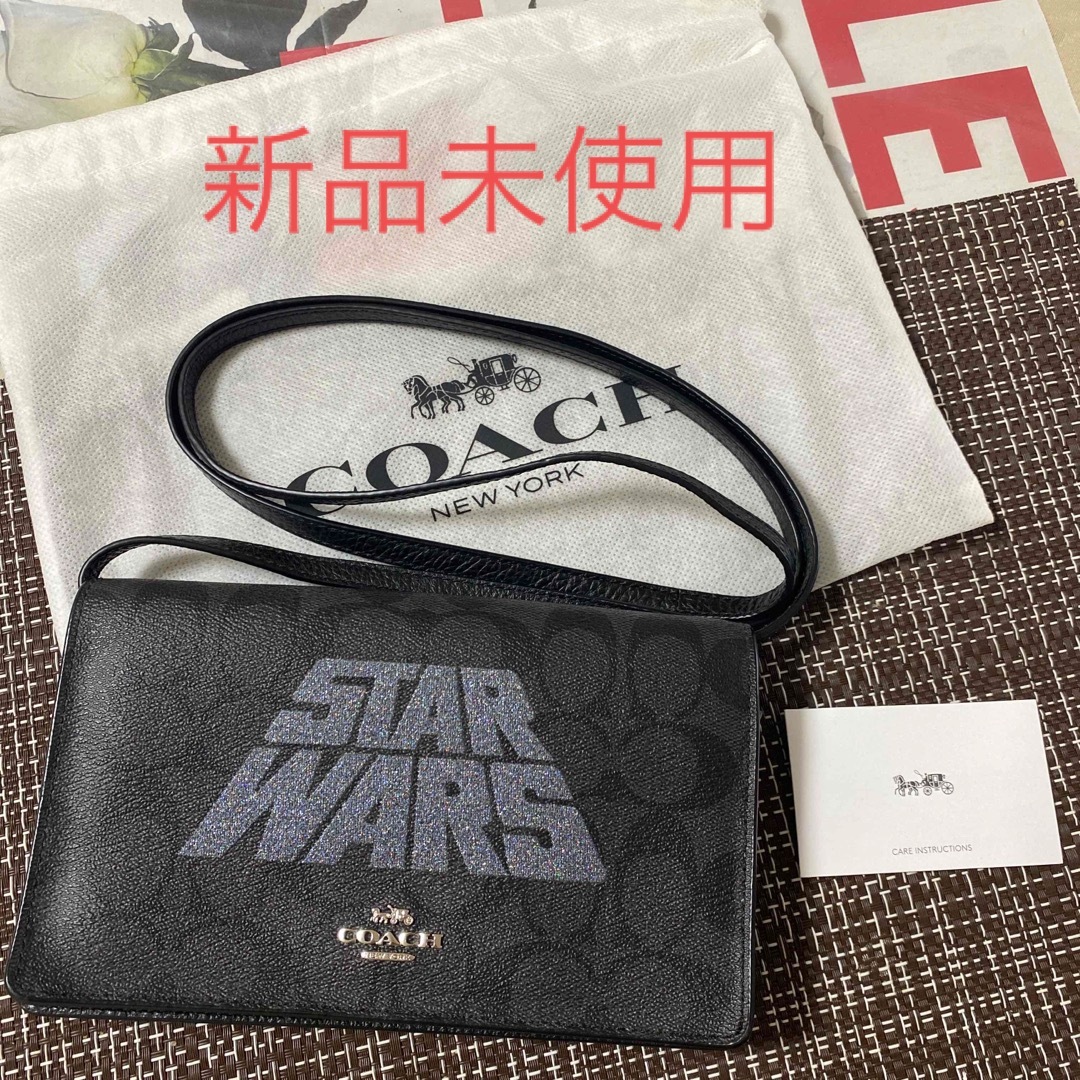 【新品未使用】COACH コーチ スターウォーズ クロスボディバッグ クラッチ