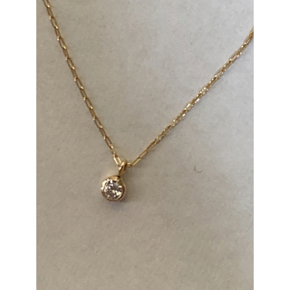 カオル(KAORU)の美品　カオル　kaoru ダイヤモンド　ネックレス　k18(ネックレス)