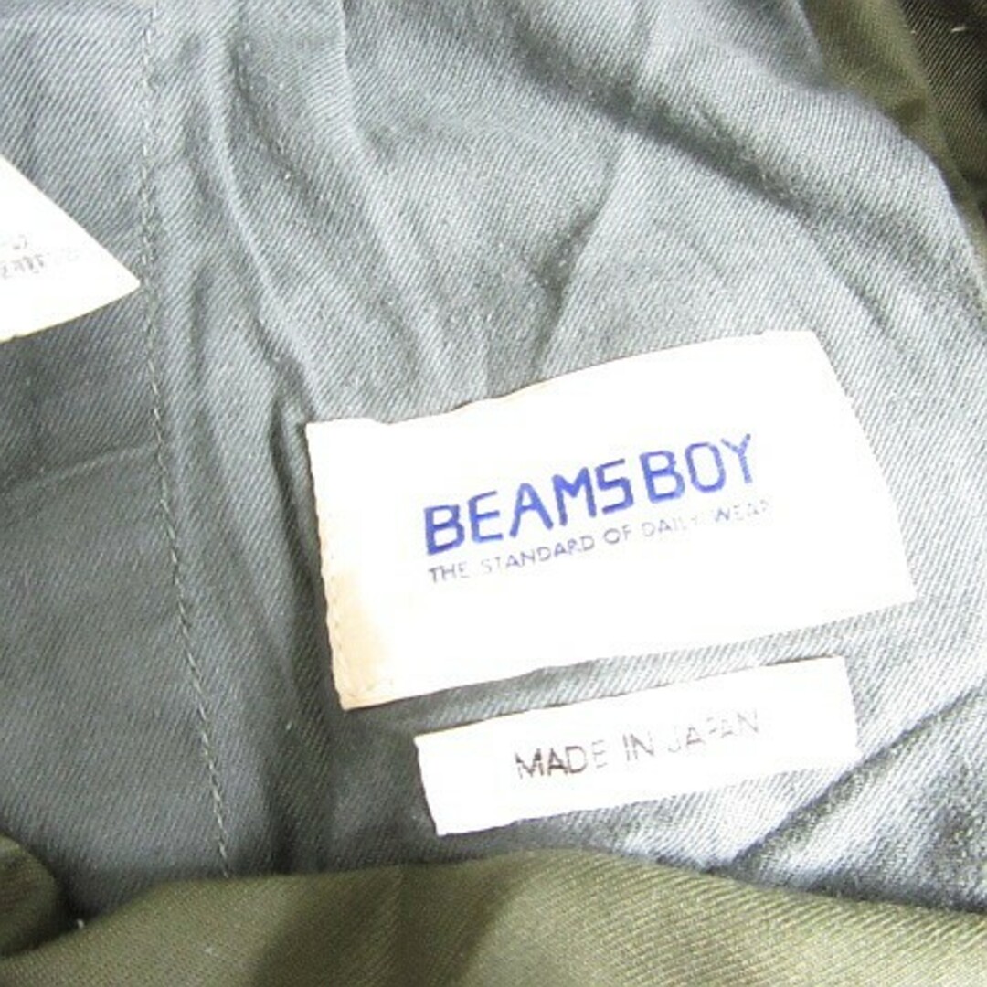 BEAMS BOY(ビームスボーイ)のビームスボーイ BEAMS BOY ワイド パンツ クロップド丈 綿 レディースのパンツ(その他)の商品写真