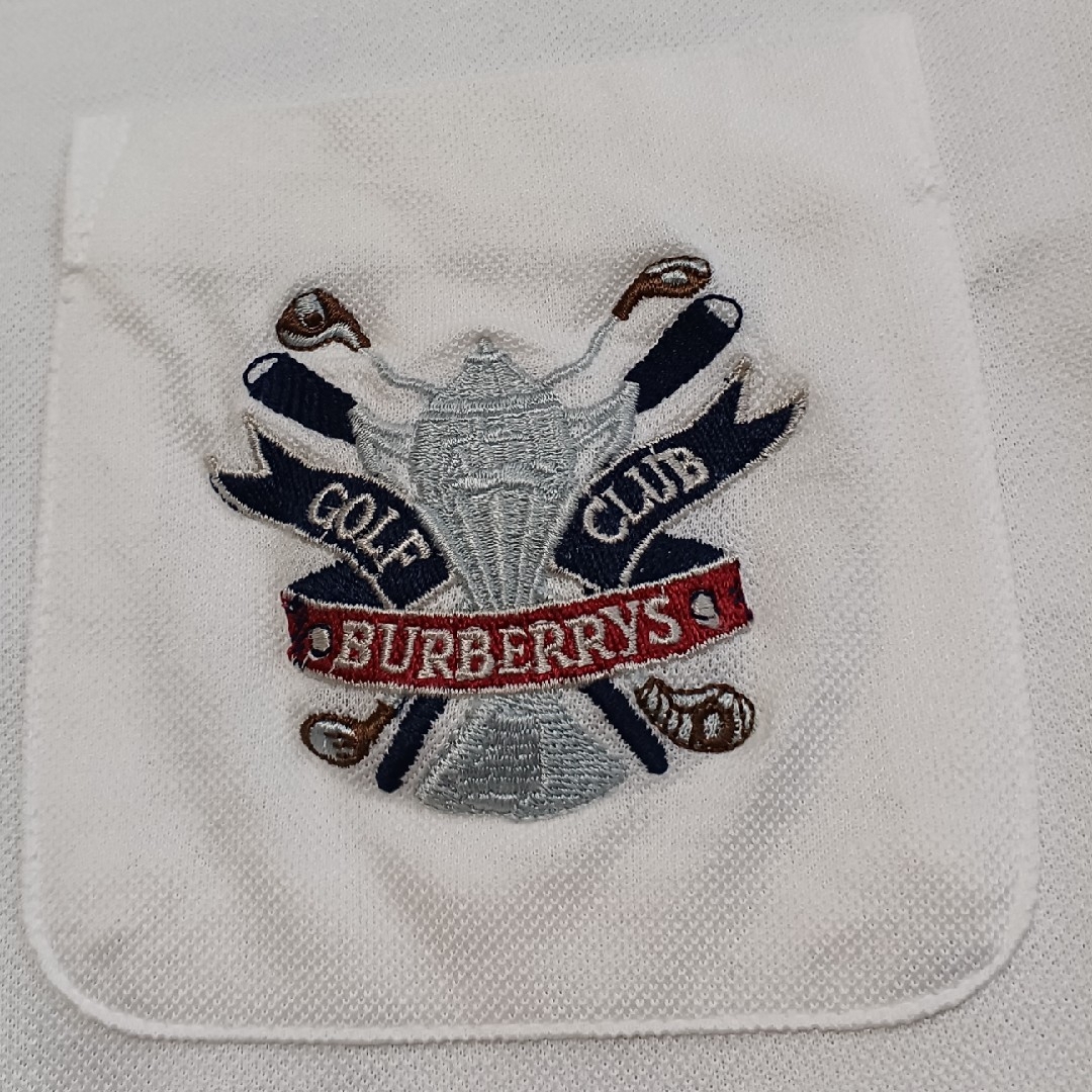 BURBERRY(バーバリー)のヴィンテージ ポロシャツ y2k BURBERRY ポロ バーバリー 古着 メンズのトップス(ポロシャツ)の商品写真