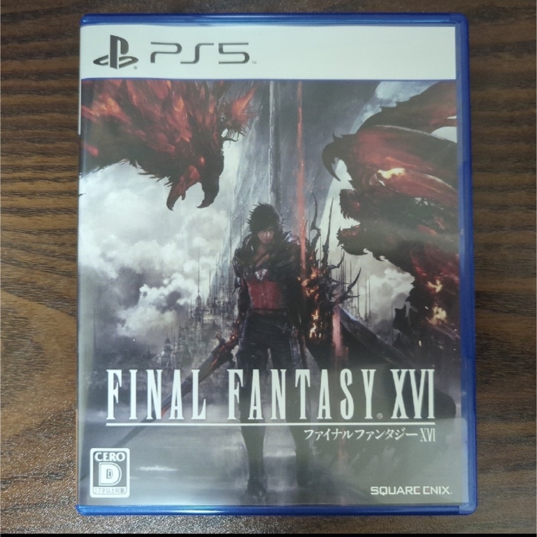 SQUARE ENIX(スクウェアエニックス)のファイナルファンタジーXVI PS5 エンタメ/ホビーのゲームソフト/ゲーム機本体(家庭用ゲームソフト)の商品写真