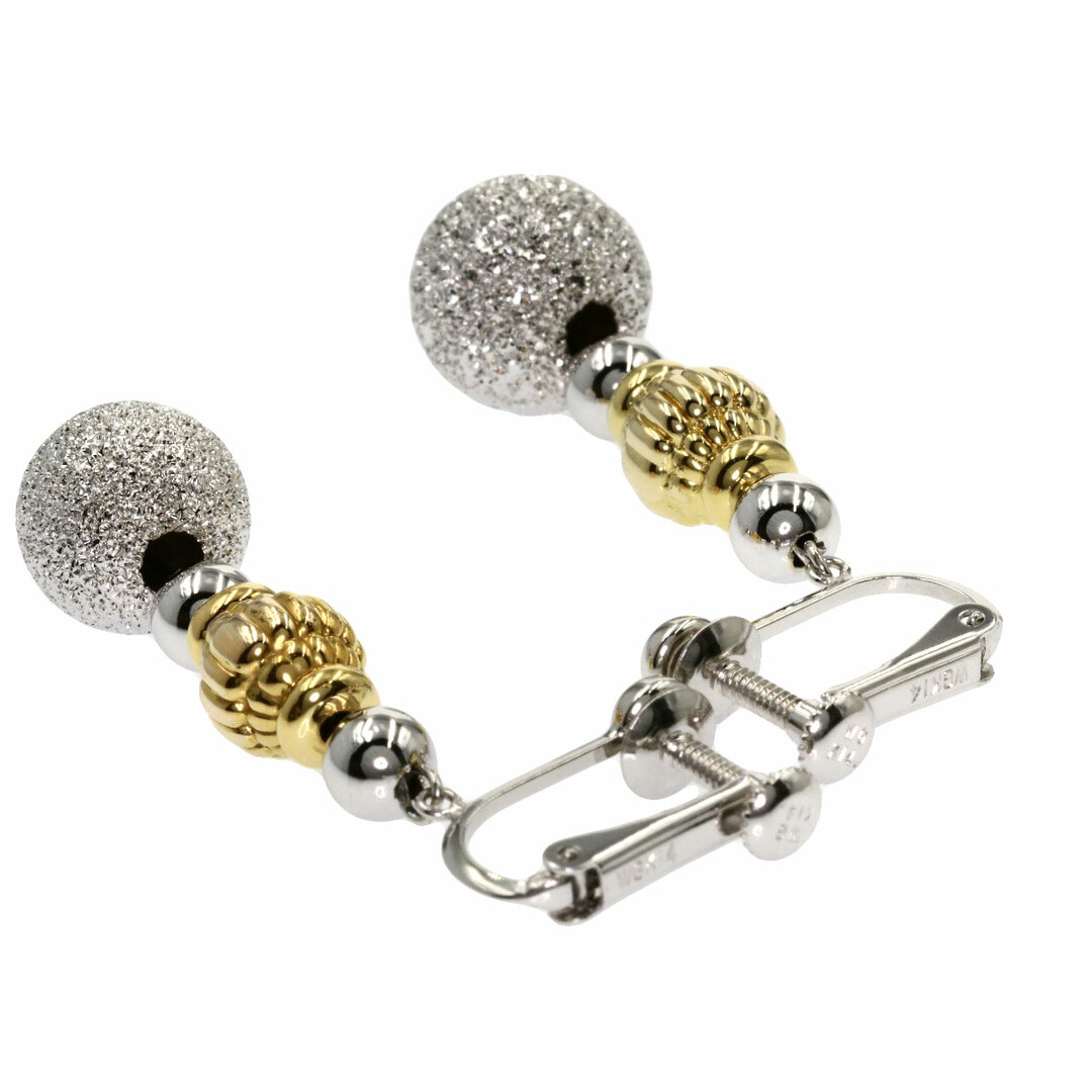 SELECT JEWELRY コンビデザイン イヤリング K14WG K20YG SS レディース