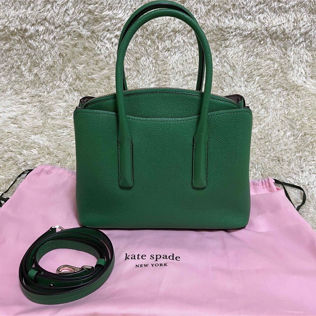 最終値下げケイトスペードニューヨークkate spade♠︎ 緑ショルダー