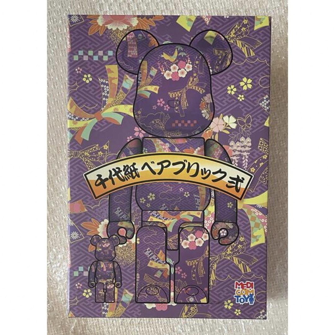 MEDICOM TOY - BE@RBRICK 千代紙 弐 100% & 400%の通販 by MEDICOM TOY - BE@RBRICK 千代紙 弐 100% & 400%の通販 by